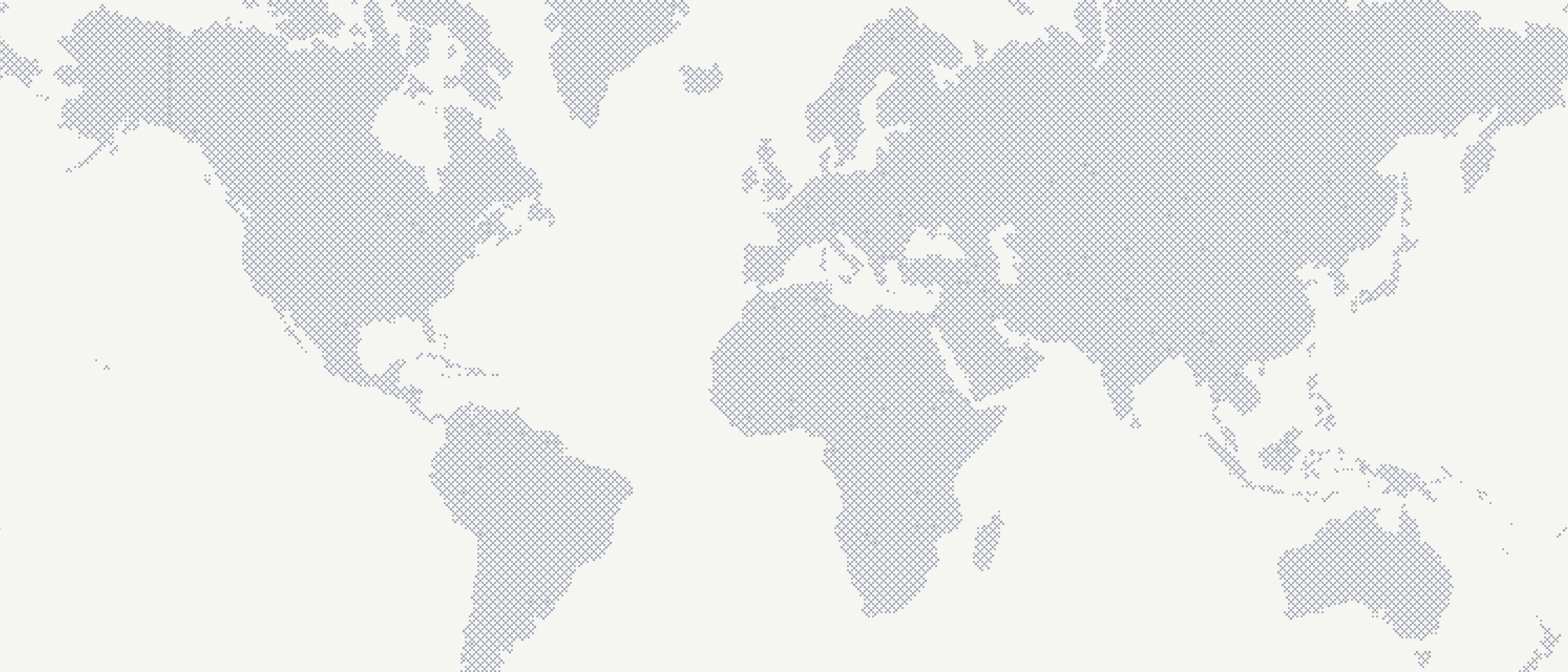 Elm AI offices in New York, London, Bangalore, and Bangkok. Markers show city centres.